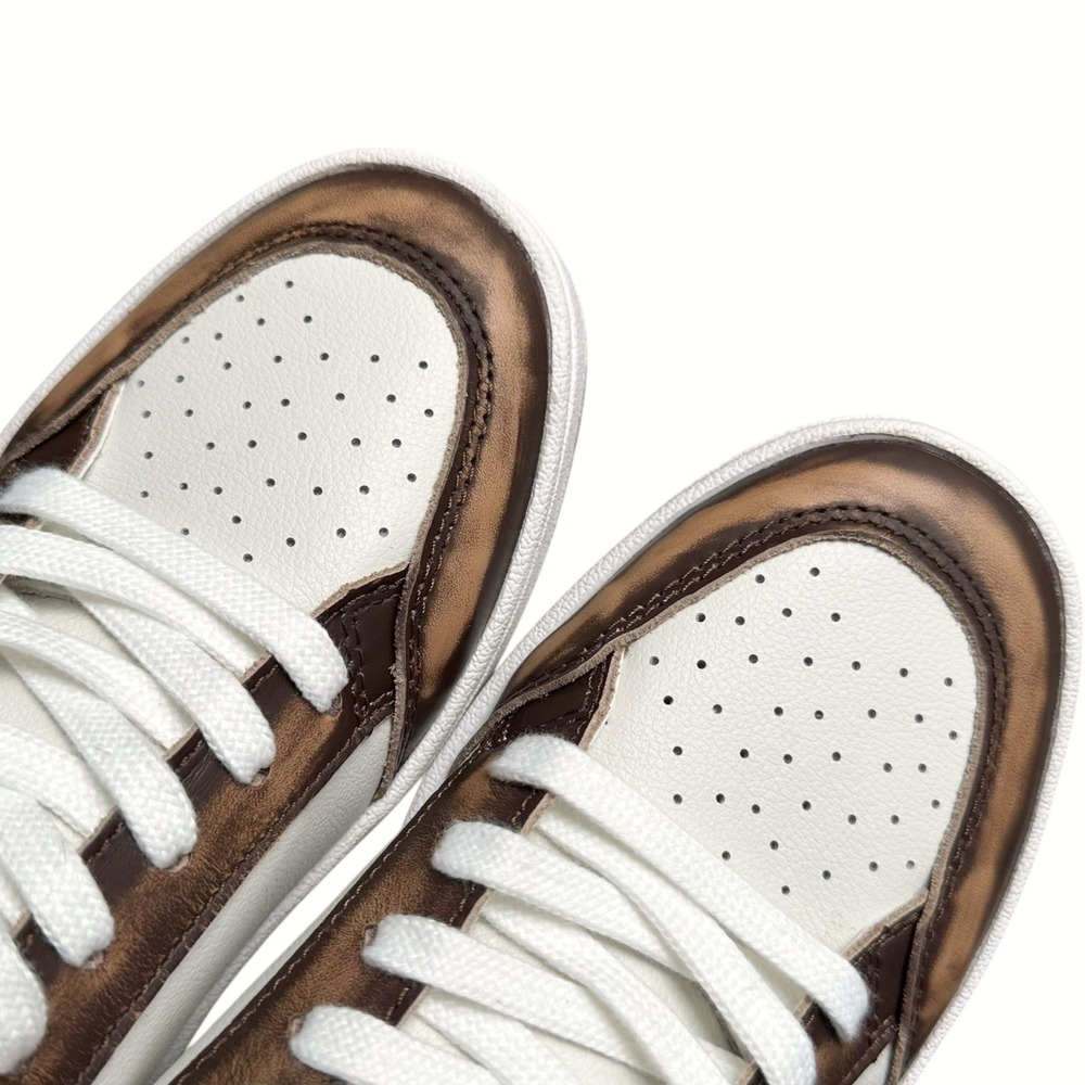 Vintage Havana Women Bronze Distressed Star Low Top Sneakers VH EST 1954 White - Picture 14 of 16
